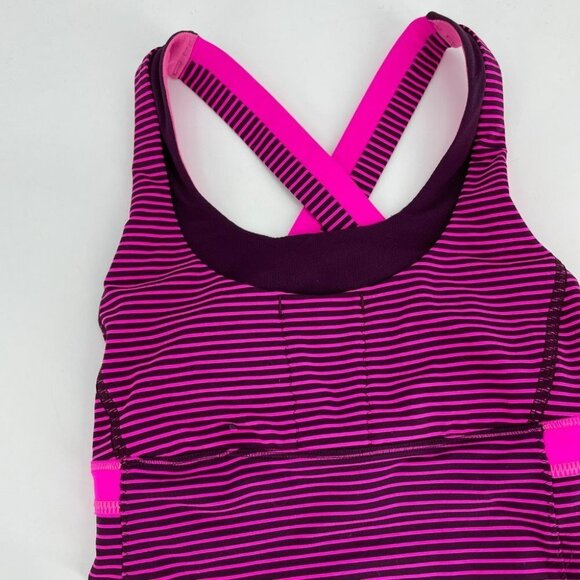 Lululemon Stuff your Bra tank II  raspberry plum - Picture 10 of 16